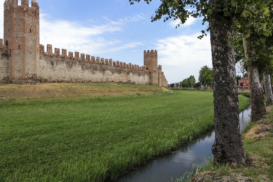 Cittadella – Montagnana: Sturz und Schuster
