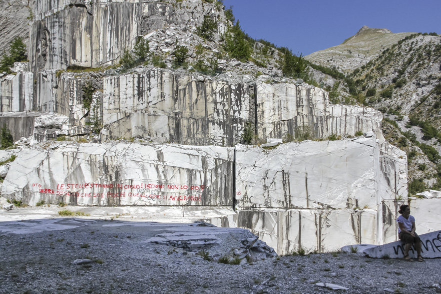 Aufgelassene Marmorsteinbrüche