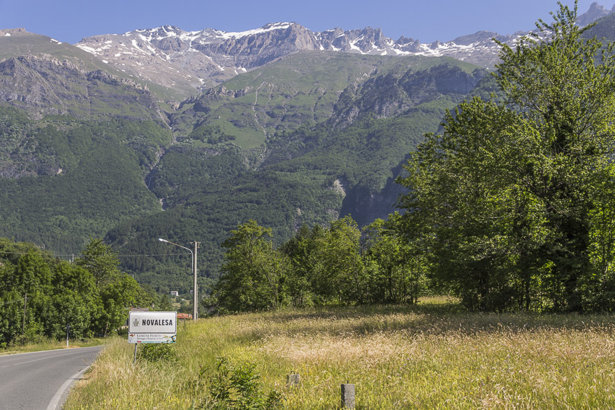 Aufbruch aus Susa – der Wirt rät zur einfacheren Route, wir nehmen die andere