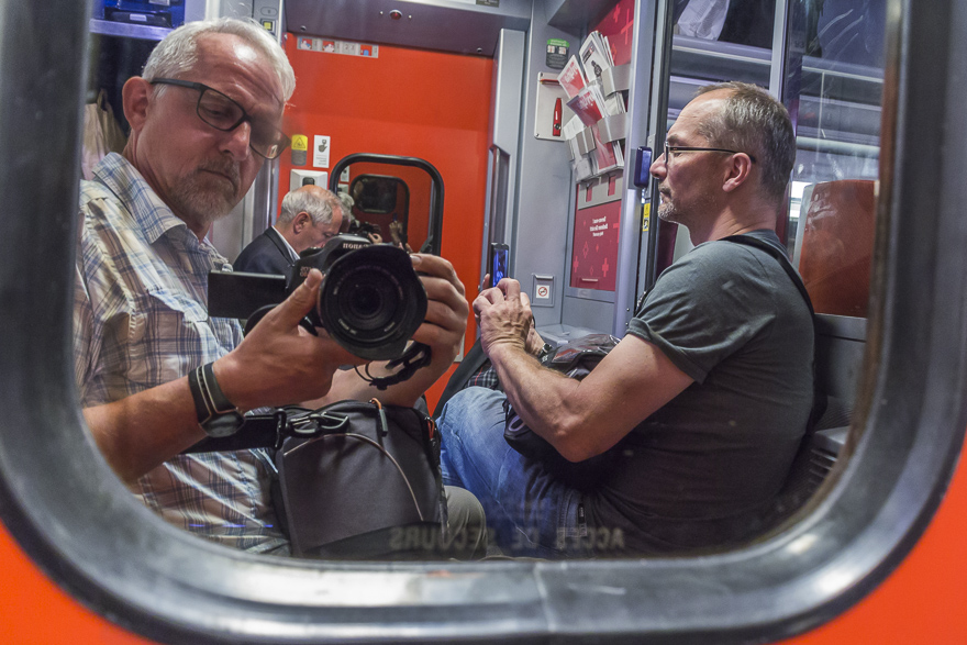 Letzter Blick auf die Stadt der Bouchons
