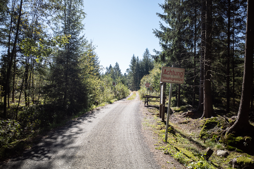 Renovierter Hof von 1776 auf österreichischer Seite